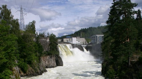 Elektrownia wodna w Norwiegii
